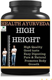 Health Ayurveda High Height Increase - Vanilla Flavor - 100 gms Powder (Pack Of 1)