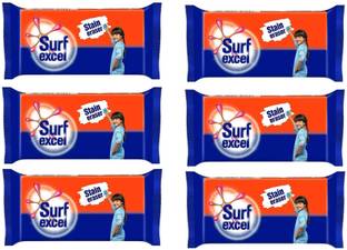 Surf excel Stain Remover (Pack of 06) Detergent Bar