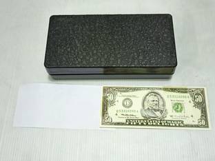 A SARKAR MAGIC WORLD NOTE CHANGE MAGIC BOX / PAPER TO MONEY BOX MAGIC 1 Magic Tricks