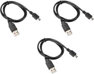 BIGGEAR (Pack of 3) USB 2.0 A to Mini 5 pin B Cable for External HDDS/Card Readers/Charging Cable/DIGITAL CAMERA 0026-3PCS-V3-1.5M USB Cable