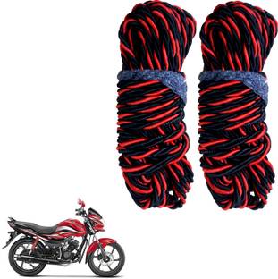 DvineAutoFashionZ Bike Crash Guard Red Rope 11 Meter Long Set Of 2 AM48