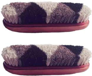 Reveknow Wooden Shoe Shine Polish Buffing Brush New Design Brush - 2 Pieces Brush