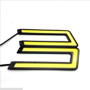 ACCESSOREEZ U SHAPE DRL WHITE Car Fancy Lights