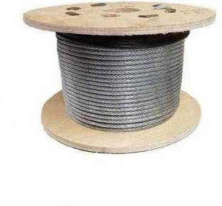 MTU ONLINE STORE GYM MACHINE WIRE CABLE (6MM 30 MTR) TRANCEPARENT Climbing Pulley