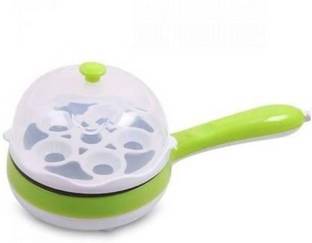OWN MARK Automatic 2 in 1 Multi Functional Electric 7 Egg Boiler Non-stick Electric Frying Pan with Egg Poacher Boiler and Omelette Maker Egg Cooker (7 Eggs 2004 Egg Cooker Egg Cooker