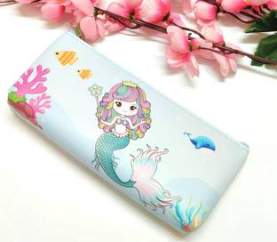 Tera13 mermaid doll art Art Plastic Pencil Box