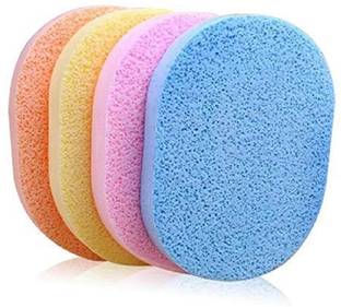 play run Soft Facial Cleansing Sponge Face Makeup Wash Pad Cleaning Sponge Puff Exfoliator Scrub