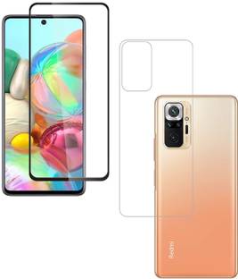 Vatsin Front and Back Tempered Glass for Redmi Note 10 Pro Max