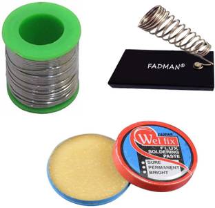FADMAN Solder Wire 5 Meter, Paste and Stand 0 W Simple