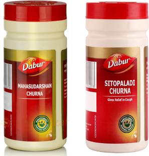 Dabur Sitopaladi and Mahasudarshan Churna for Relief in Cough and The Management of All Types of Fevers