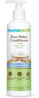 Mamaearth Rice Water Conditioner for Damaged Dry & Frizzy Hair with Rice Water & Keratin