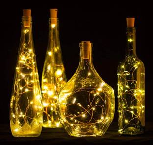 RMSSM 20 LEDs 1.98 m Yellow Steady String Rice Lights