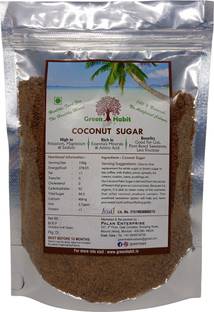 greenhabit Coconut Sugar Natural Sweetener, Sugar Alternative | Vegan |Unrefined | Sugar for Coffee, Tea & Recipes | Non GMO Sugar