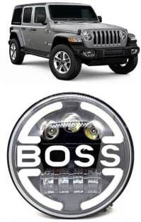 RKPSP Boss-Head-Light-New-1 Headlight Car LED for Mahindra (12 V, 12 W)
