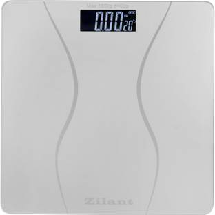 Zilant 6 mm Automatic Personal Digital Weight Machine With Large LCD Display and 4 Sensor Technology For Accurate Weight Measurement Weighing Scale