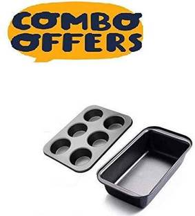 Uprising Store Aluminium Cupcake/Muffin Mould 6