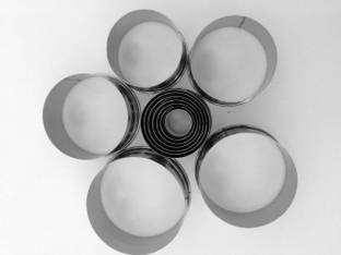Bakingequipment Round Stainless Steel Cookie Cutters -12 Pieces Set Cookie Cutter