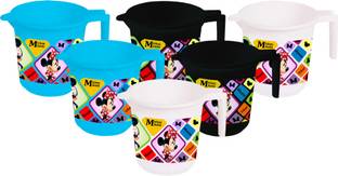 KUBER INDUSTRIES Plastic Bath Mug