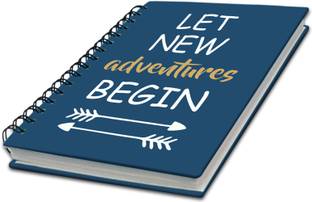 AccuPrints Wiro Binding A5 Notebook Ruled 200 Pages