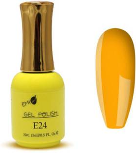 Gleevia EMI Gel UV Gel Polish For Begineers & Professionals 15ml Bottel with Brush Color Code: E24 E24