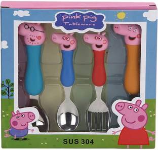 StoreXonline Stainless Steel Table Spoon, Soup Spoon, Ice-cream Spoon, Tea Spoon Set