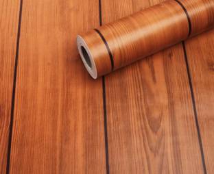 Wow Interiors 400 cm WOOD WALLPAPER Removable Sticker