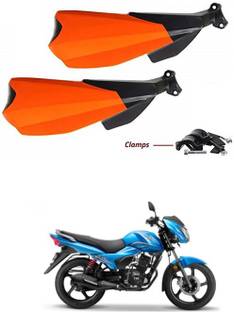PRTEK Hand Palm Protector Wind Deflector Unbreakable Handguard BIKE HAND PROTECTOR ORANGE CA172 Handlebar Hand Guard