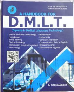 A Handbook for D.M.L.T. (Diploma in Medical Lab. Technology)