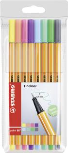 Stabilo point 88 Pastel Colours - Fineliner Pen - 88/8-01