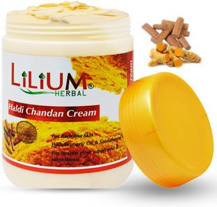 LILIUM Haldi Chandan Cream For Redefine Skin With Turmeric Oil & Sandalwood