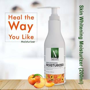 Nutriglow Advanced Organics Skin Whitening Moisturiser: 200 ml