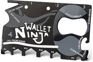 Gadget Hero's Wallet Ninja 18 Multi-utility Knife