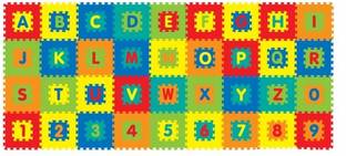 Sunta Alphabet and Number 2 in 1 Mats