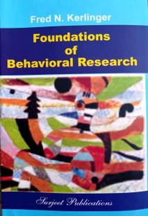 Foundations Of Behavioural Research
