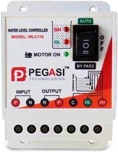 PEGASI Fully Automatic Water Level Controller and 3 sensors WLC110 Overhead Tank Only Wired Sensor Security System