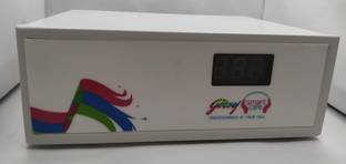 Godrej Refrigerator Stabilizer G500X9A (Working Rang 120V-280V) White – Digital Display Voltage Stabilizer