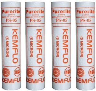 KHAMITRA Kemflo PS-05 Polypropylene Purerite (Multicolour) - 4 Pcs Solid Filter Cartridge