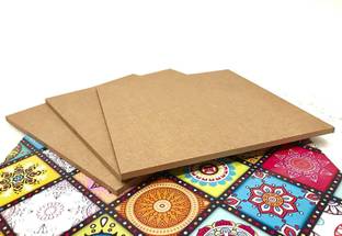 DI-KRAFT MDF Sheet Board, 3.5mm Thickness, 6pc Pine Wood Veneer