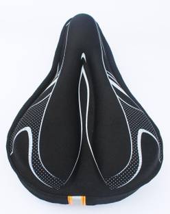 Frackson Designing Soft Silicone Gel Cushion Saddle Pad Bicycle Seat Cover Free Size Bicycle Seat Cover, Saddle Cover Free Size