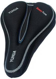 Frackson Soft Bicycle Silicone Gel Saddle Cushion Pad Bicycle Seat Cover Free Size Bicycle Seat Cover, Saddle Cover Free Size