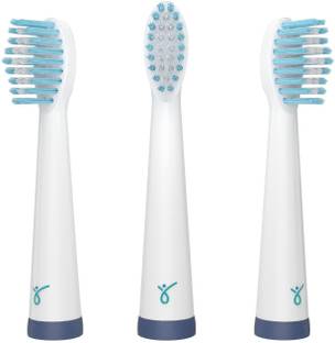 caresmith Electric Toothbrush Replacement Brush Heads 3 Pack (Soft) Electric Toothbrush