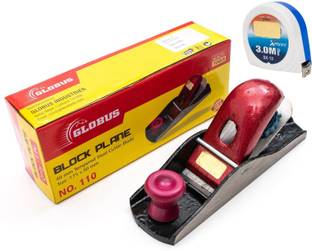 Globus BLOCK 7 +TAPE 3MTR STEEL Hand Plane
