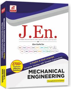 JUNIOR ENGINEER (Mechanical Engineering) Topic Wise Objective Book (ENGLISH & HINDI Paperback ,ZONE TECH PUBLICATION)