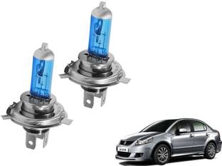 WolkomHome Car H4 halogen headlight bulb 12V 130/100W 5000K Cool Blue Headlights Lamp Light Bulb Replacement for Maruti Sx4 New Headlight Car Halogen for Maruti Suzuki (12 V, 100 W)
