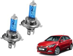 WolkomHome Car H4 halogen headlight bulb 12V 130/100W 5000K Cool Blue Headlights Lamp Light Bulb Replacement for Hyundai I20 Elite Headlight Car Halogen for Hyundai (12 V, 100 W)