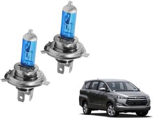 WolkomHome Car H4 halogen headlight bulb 12V 130/100W 5000K Cool Blue Headlights Lamp Light Bulb Replacement for Toyota Innova Crysta Headlight Car Halogen for Toyota (12 V, 100 W)