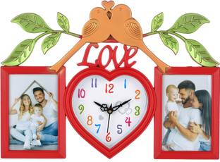 Att'z Analog 40 cm X 29 cm Wall Clock