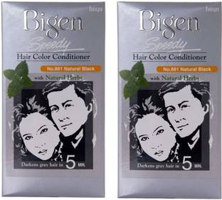 Bigen 881 Natural Black PACK 2 , Natural Black 881