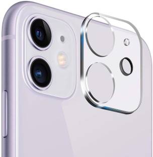 Dainty Back Camera Lens Glass Protector for Apple iPhone 11, Apple iPhone 12 mini, (FULL COVER ON CAMERA)