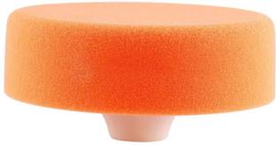 uptodatetools 6" 150mm M-14 Thread Auto Car Detailing Polishing Pads Sponge Buffing Waxing Pad Wheel for Car Polisher Buffer Orange Pad Car Styling Vehicle Vehicle Polisher